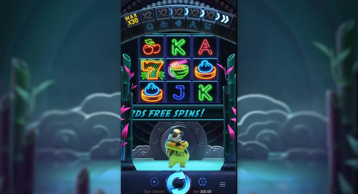 Gameplay Hip Hop Panda cascatas