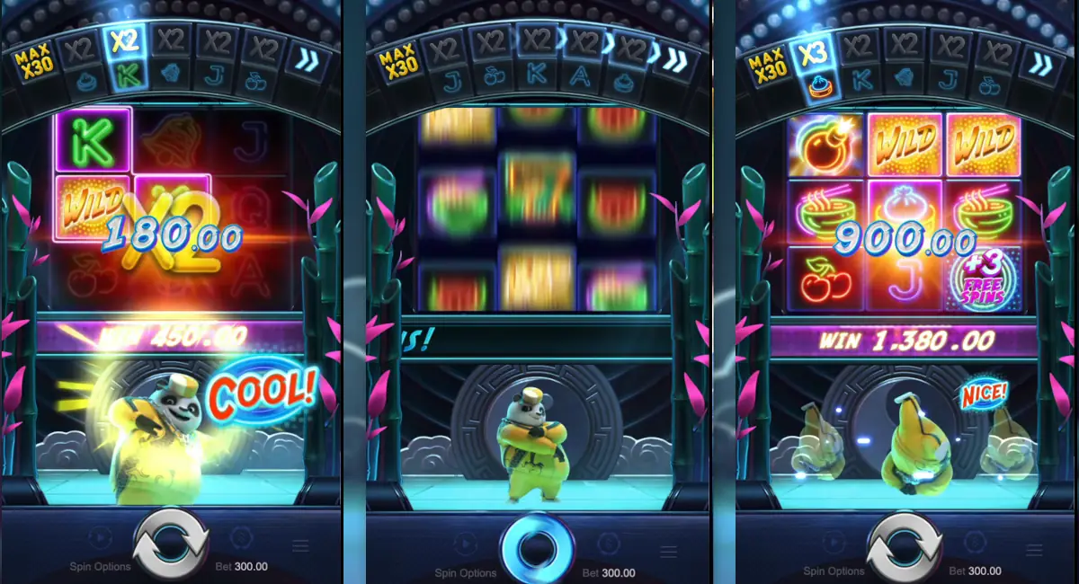 Hip Hop Panda slot demo jogando